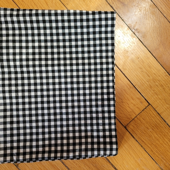 89th & Madison wide leg paper bag gingham pants - Picture 7 of 10